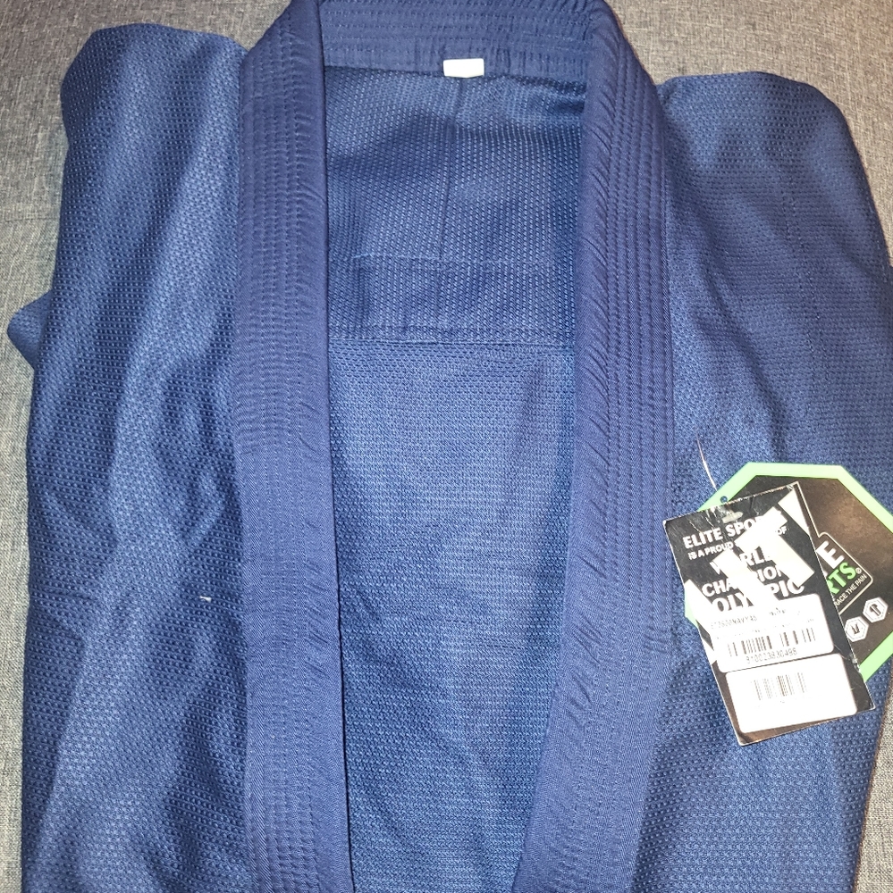 Jiu-jitsu gi navy blue